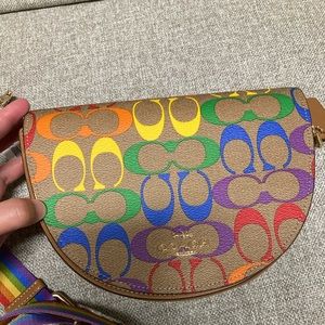 Coach Pride Ellen Rainbow Crossbody